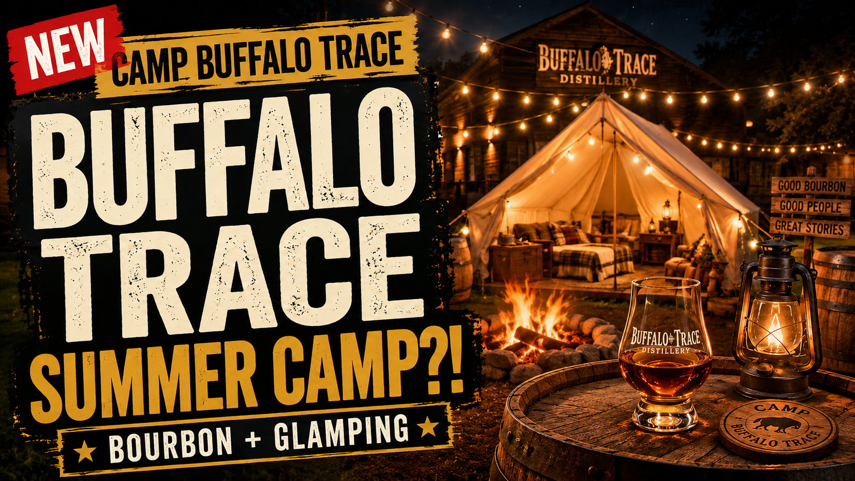 Camp Buffalo Trace 2026: Dates, Glamping & Activities