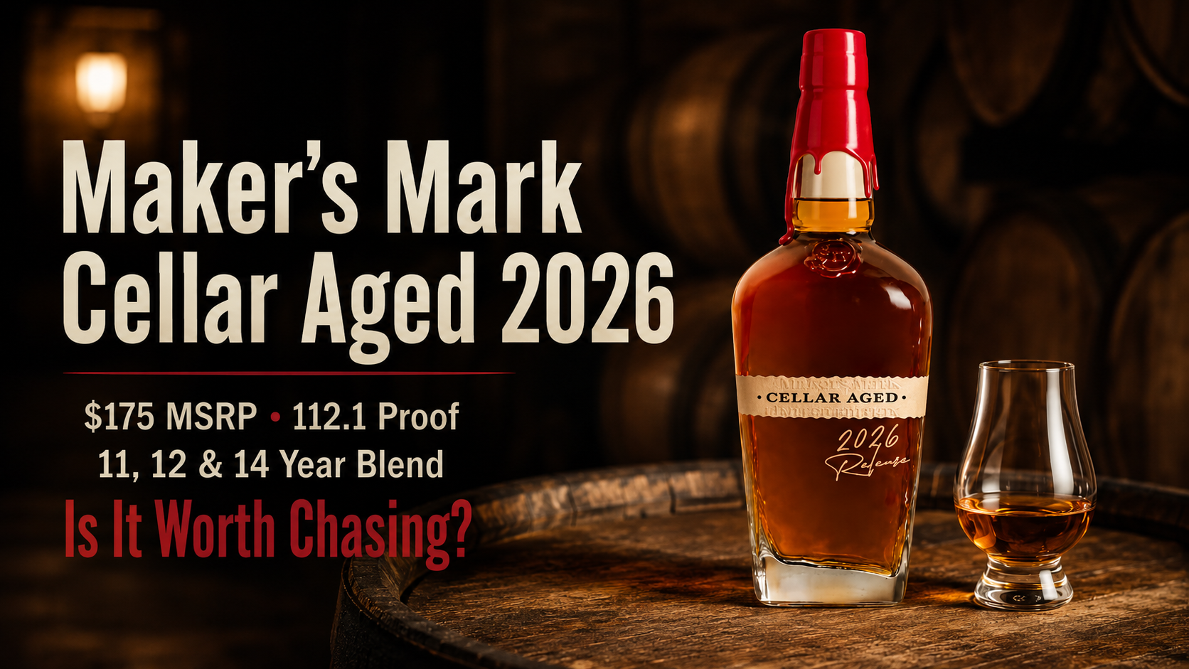 Maker's Mark Cellar Aged 2026: Price, Proof, Age, Release Date & Is It Worth Chasing?