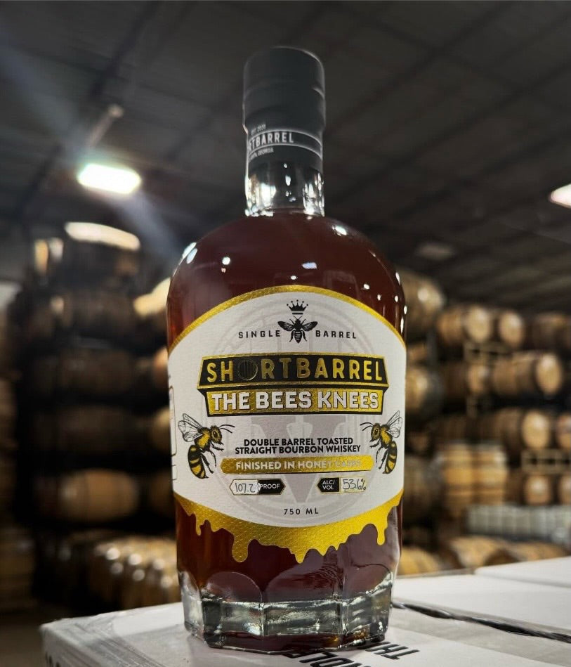 Ten Glen Society Short Barrel Bees Knees MGP Pick: 8 & 9 Year Honey, Funk, and Savory Depth at 107.2 Proof