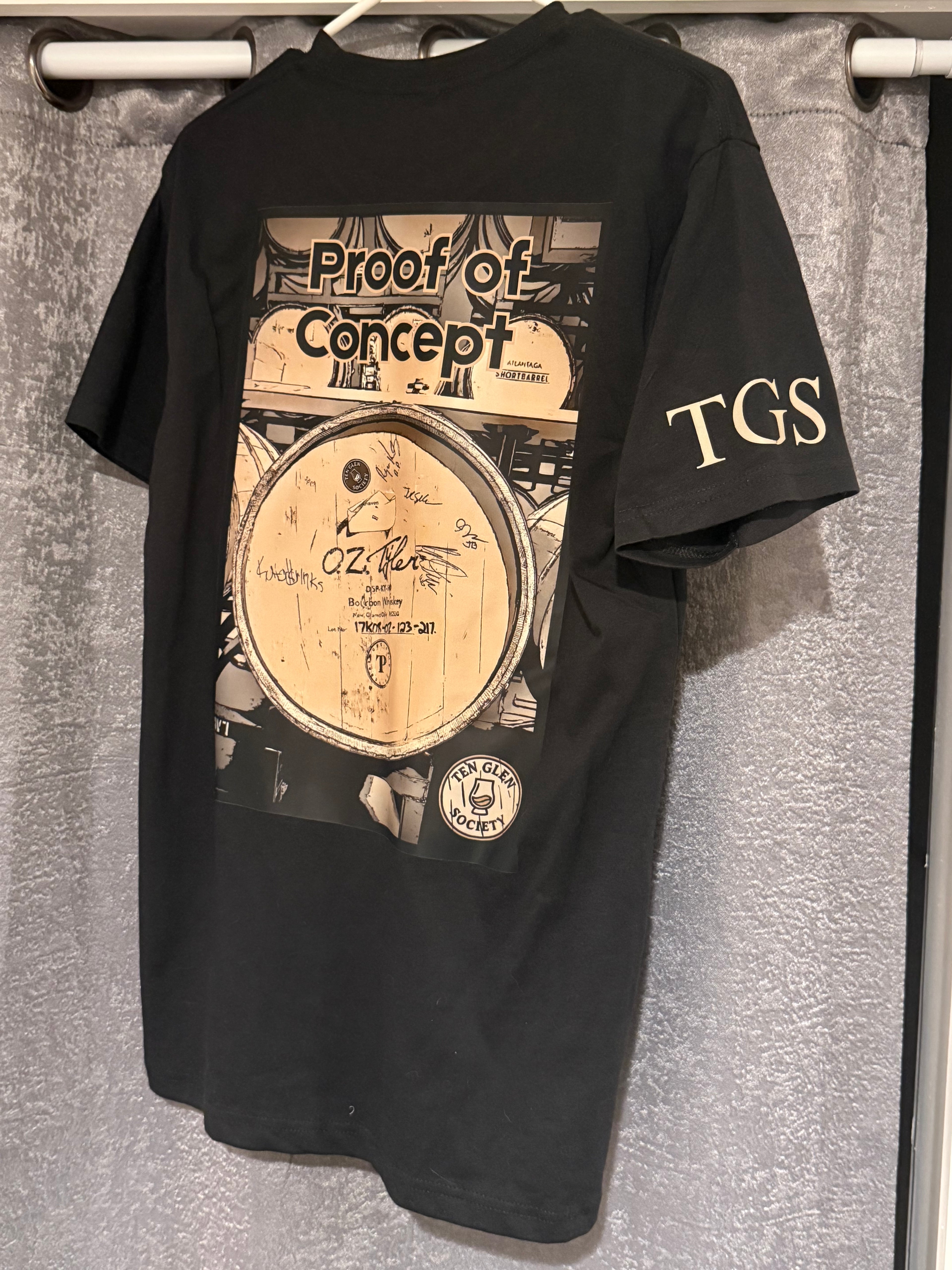 Ten Glen Society Short Barrel Pick Commemorative Short Sleeve Tee