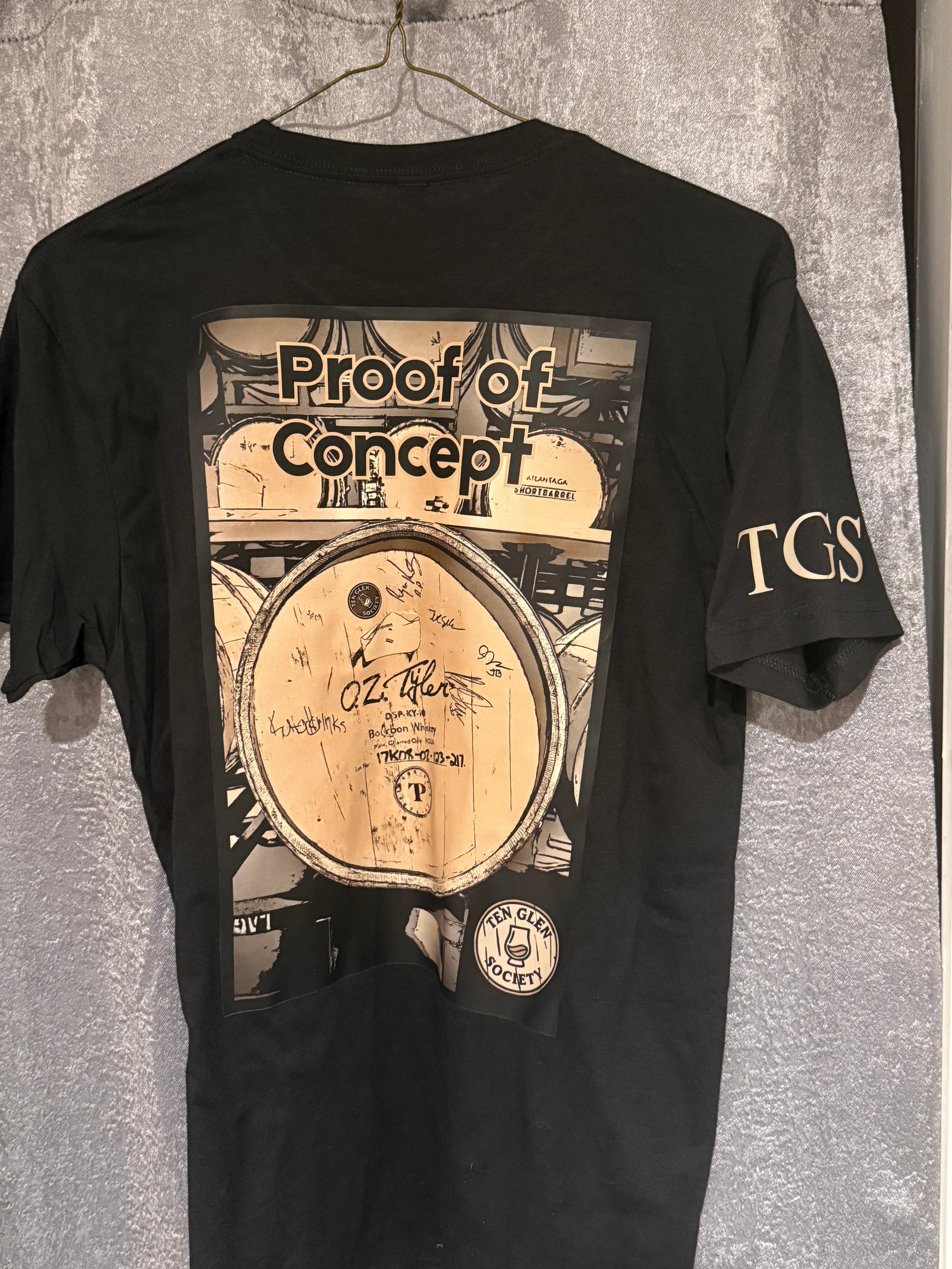 Ten Glen Society Short Barrel Pick Commemorative Short Sleeve Tee